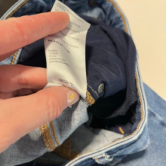 Free People Jeans size 30 We The Free Riley Seamed Skinny x Revolve - Picture 7 of 10